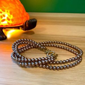 Brown Pearl Costume Jewelry